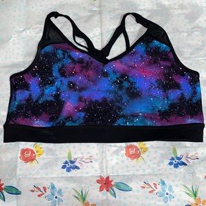 Torrid Galaxy Active Sports Bra Size 2